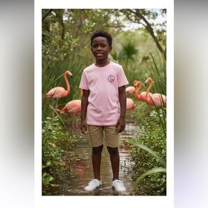 NWT- Janie and Jack Flamingo Pink Tee